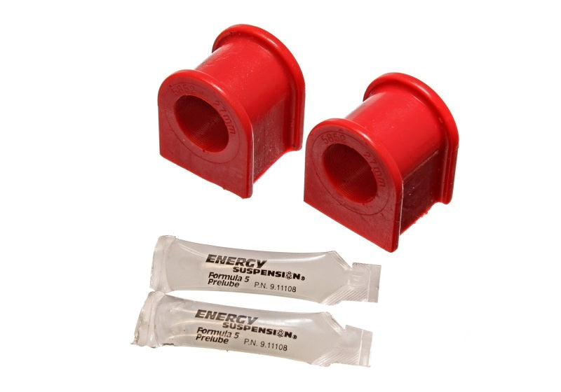 Energy Suspension 87-92 Toyota Supra Red 27mm Front Sway Bar Bushing Set - 0