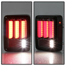 Spyder 07-16 Jeep Wrangler Version 2 Light Bar LED Tail Lights - Smoke (ALT-YD-JWA07V2-LBLED-BSM)-11
