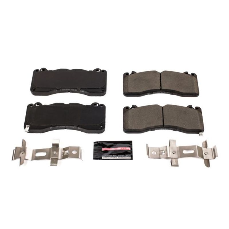 Power Stop 15-19 Ford Mustang Front Z23 Evolution Sport Brake Pads w/Hardware - 0