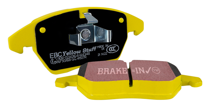 EBC 2023+ Toyota GR Corolla Yellowstuff Front Brake Pads - 0