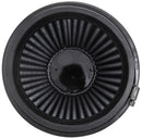 K&N Universal Rubber Filter Round Tapered 6in Flange ID x 7.5in Base OD x 5.25in Top OD x 6in Height-7
