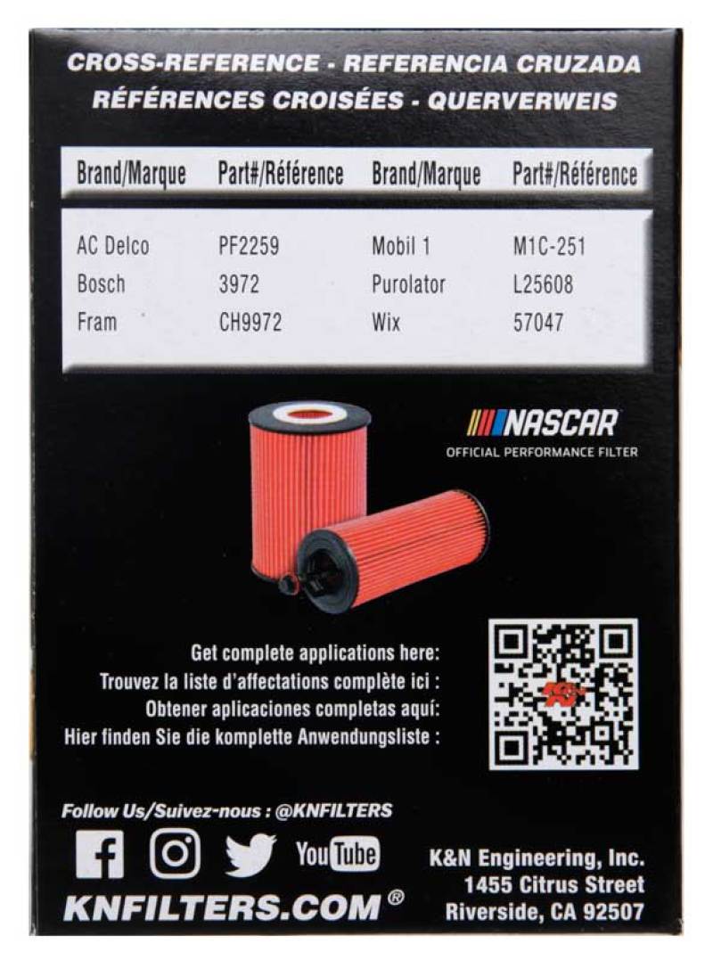 K&N Toyota / Lexus / Scion 2.75in OD x 2.64in H Oil Filter