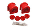 Energy Suspension 02-05 Dodge Ram 1500 2WD Red 34mm Front Sway Bar Bushing Set-1