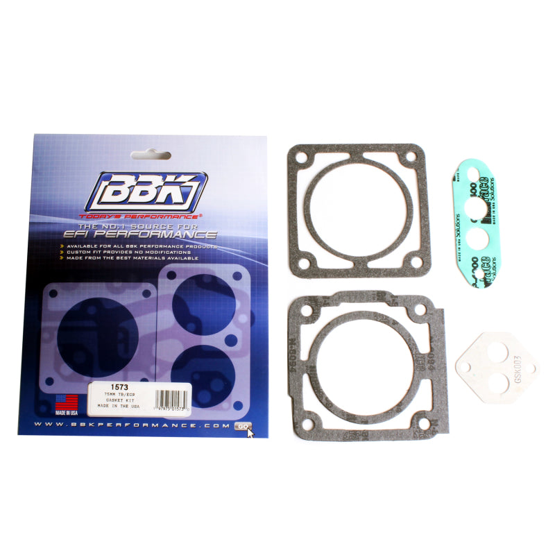 BBK 86-93 Mustang 5.0 75mm Throttle Body Gasket Kit - 0