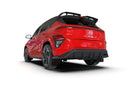 Rally Armor 24-25 Hyundai Kona N Line Black UR Mud Flap w/ Grey Logo-2
