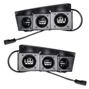 ORACLE Lighting 21-22 Ford Bronco Triple LED Fog Light Kit for Steel Bumper - White-18