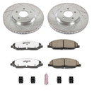 Power Stop 05-10 Ford Mustang Front Z26 Street Warrior Brake Kit-1