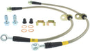 StopTech 02-05 WRX Stainless Steel Front Brake Lines-1