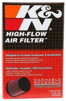 K&N Universal Chrome Filter 2 1/8in FLG / 4in x 3in Bottom / 2in Top / 2 3/4in Height (2 Per Box)-4