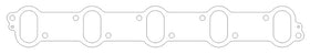 Cometic 1992+ Dodge 8.0L Viper .039in Fiber Intake Manifold Gasket