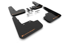 Rally Armor 22-26 Subaru WRX Black UR Mud Flap w/Orange Logo-1
