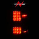 ANZO 15-19 Chevy Silverado 2500HD/3500HD (Factory Halogen Only) LED Tail Lights Black w/Clear Lens-6
