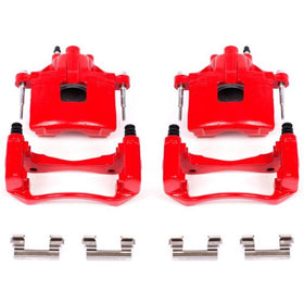 Power Stop 00-05 Buick LeSabre Front Red Calipers w/Brackets - Pair