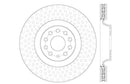 StopTech Slotted & Drilled Sport Brake Rotor-2