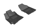3D MAXpider 2014-2019 Toyota Corolla Kagu 1st Row Floormat - Black-1