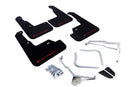 Rally Armor 15-21 Subaru WRX/STI Black UR Mud Flap w/Red Logo-1