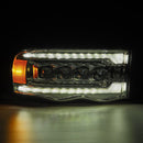AlphaRex 02-05 Dodge Ram 1500 NOVA LED Proj Headlights Plank Style Chrome w/Activ Light/Seq Signal-5