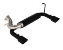 MBRP 07-14 Jeep Wrangler/Rubicon 3.6L/3.8L V6 Axle-Back Dual Rear Exit Black Performance Exhaust Sys-1