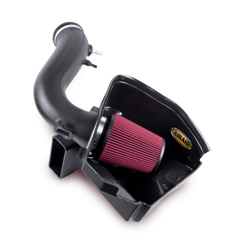 Airaid 11-14 Ford Mustang 3.7L V6 MXP Intake System w/ Tube (Dry / Red Media) - 0