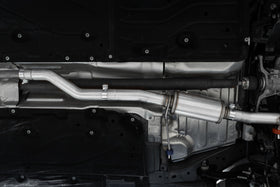 MBRP 2022+ Ford Maverick Aluminized Steel 4in OD Tip Single Side Exit 3in Cat Back Exhaust - 0