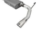 aFe Scorpion 2-1/2in Alum Steel Axle-Back Exhaust w/Polished Tip 07-18 Jeep Wrangler JK V6-3.6/3.8L-4