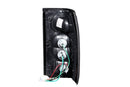 ANZO 1986-1993 Mazda B2000 Taillights Black-3