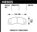 Hawk 14-18 Porsche 911 Performance Ceramic Street Front Brake Pads-1