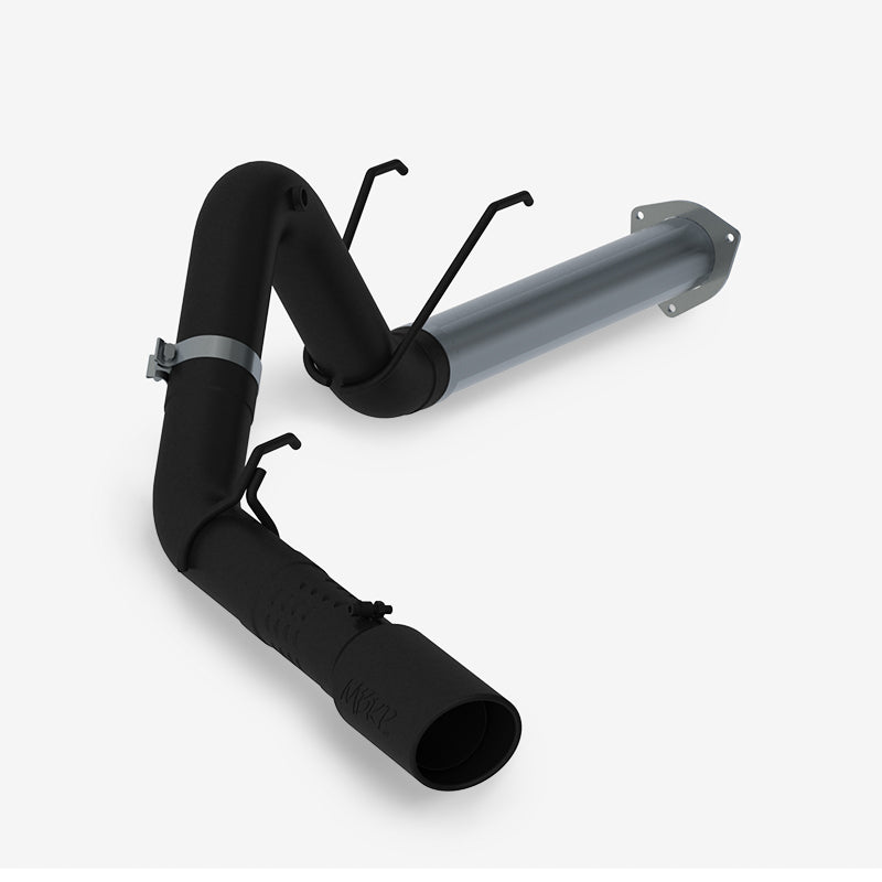 MBRP 17-19 Ford F-250/350/450 6.7L 4in Filter Back Single Tip Black Coated Exhaust - 0