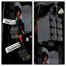 Spyder Chevy Silverado 1500/2500 03-06 (Does Not Fit Stepside)LED Tail Lights Chrm ALT-YD-CS03-LED-C-9