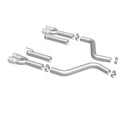 MagnaFlow Axle-Back, SS, 3in, Quad Split Rear 3.5 Tips 2015 Dodge Challenger incl SRT Hellcat-21