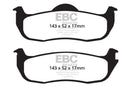 EBC 04-05 Infiniti QX56 5.6 Greenstuff Rear Brake Pads-2