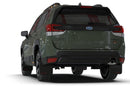 Rally Armor 22-24 Subaru Forester &amp; Wilderness Black UR Mud Flap w/White Logo-7