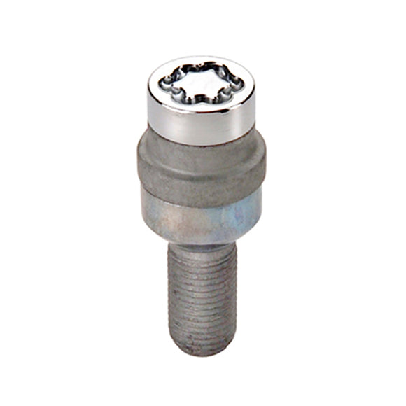 McGard Wheel Lock Bolt Set - 4pk. (Radius Seat) M14X1.5 / 17mm Hex / 28.2mm Shank Length - Chrome