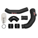 Injen 17-22 Ford F250/F/350/F-450/F-550 V8-6.7L Turbo Diesel Wrinkle Black Intercooler Piping Kit-4