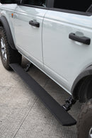 Go Rhino 21-23 Ford Bronco 4dr E-BOARD E1 Electric Running Board Kit (No Drill) - Tex. Blk-5