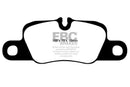 EBC 12-15 Porsche 911 (991) (Cast Iron Rotor only) 3.8 Carrera S Redstuff Rear Brake Pads-4