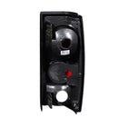 ANZO 1982-1994 Chevrolet S-10 Taillights Dark Smoke-2