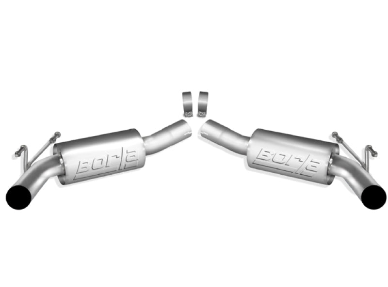 Borla 2010 Camaro 6.2L ATAK Exhaust System w/o Tips works With Factory Ground Effects Package (rear - 0