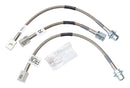 Russell Performance 94-95 Ford Mustang GT (Front & Rear Center Hose) Brake Line Kit-3