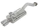 aFe Takeda Exhaust 2.5in Dia 304SS Axle-Back w/Polished Tip 06-11 Honda Civic EX Sedan L4 1.8L-1