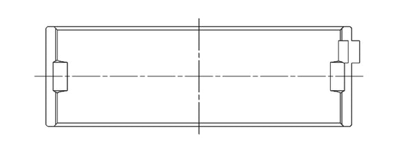 ACL Mazda 4 B6/BP/BP-T Race Series Stnd Size High Performance w/Extra Oil Clearance Main Bearing Set
