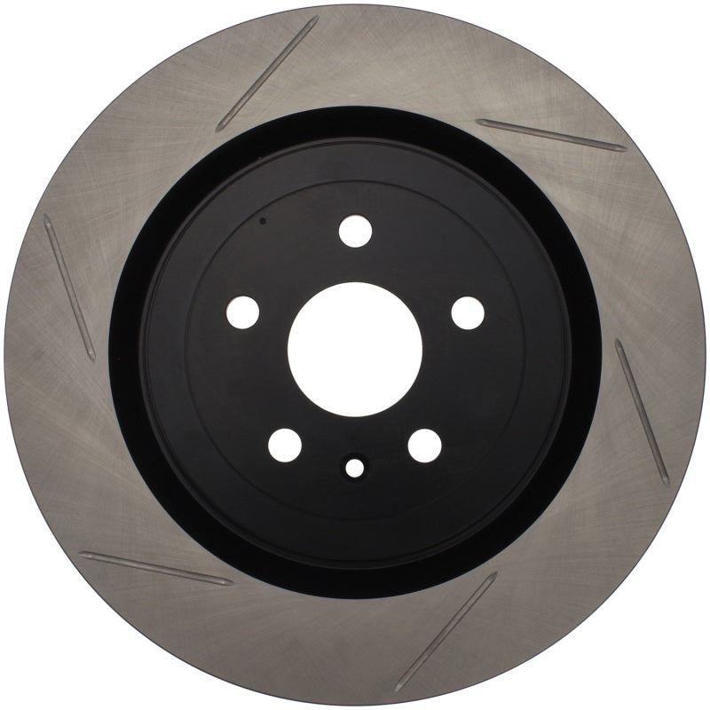 StopTech Power Slot 10 Camaro SS 8cyl Rear Right Slotted Rotor - 0