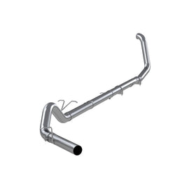 MBRP 1999-2003 Ford F-250/350 7.3L 4in Turbo Back Single No Muffler T409 SLM Series Exhaust System - 0