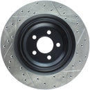StopTech SportStop 06-09 Chrysler SRT-8 Rear Right Drilled & Slotted Rotor-6