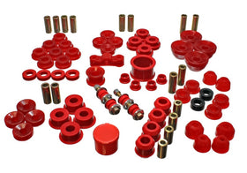 Energy Suspension 90-93 Acura Integra Red Hyper-Flex Master Bushing Set - 0