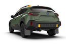 Rally Armor 24-26 Subaru Crosstrek (Wilderness Only) Black UR Mudflap W/Wild-Orange Logo No Drill Re-4