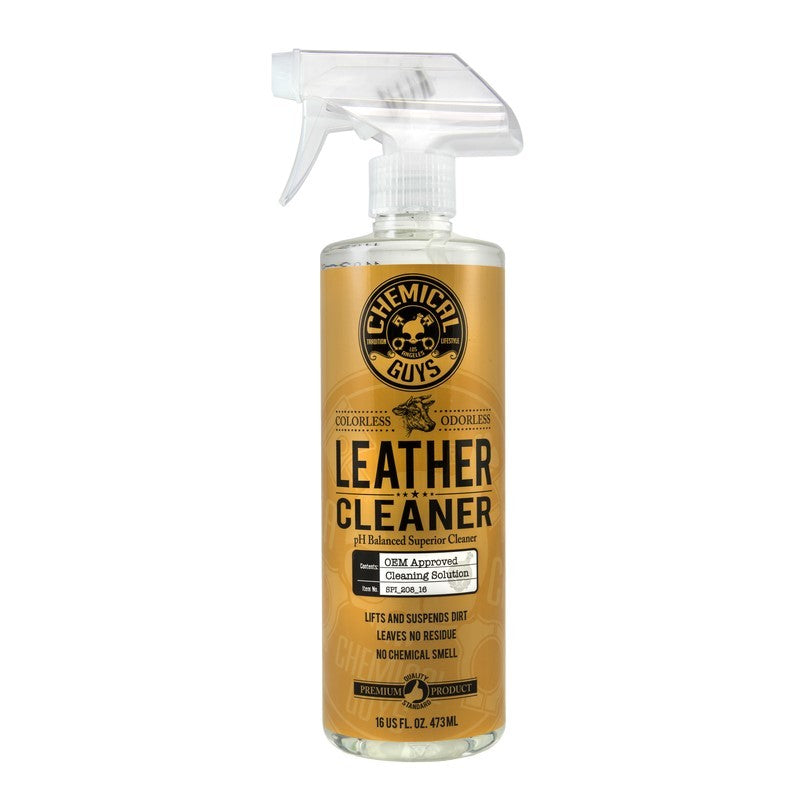 Chemical Guys Leather Cleaner Colorless & Odorless Super Cleaner - 16oz - 0