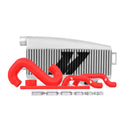 Mishimoto Subaru 02-07 WRX/04-07 STi Top-Mount Intercooler Kit - Powder Coated Silver & Red Hoses-2