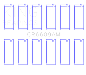 King Engine Bearings BMW M30/M32/B35 Performance Rod Bearing Set - 0