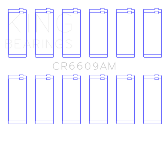 King Engine Bearings BMW M30/M32/B35 Performance Rod Bearing Set